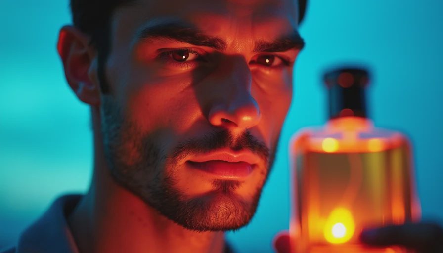 Visual context for duro perfume
