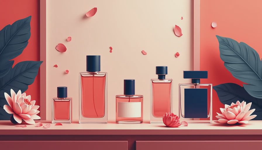 Illustration for chinese perfumes