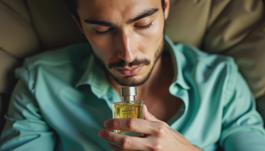 Visual context for debaser fragrance